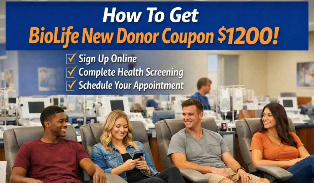 Biolife New Donor Coupon $1200